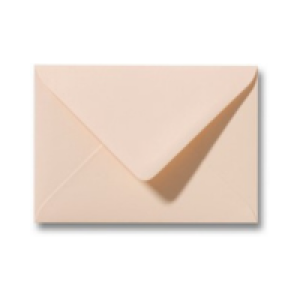 Envelop Abrikoos; gekleurde envelop