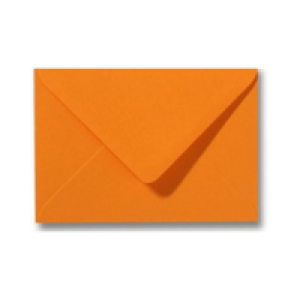 Envelop Feloranje; gekleurde envelop
