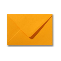 Envelop Goudgeel; gekleurde envelop