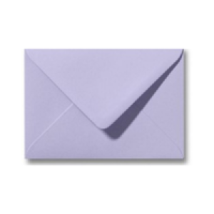 Envelop Lavendel; gekleurde envelop
