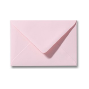 Envelop Licht roze; gekleurde envelop