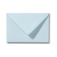 Envelop Zacht blauw; gekleurde envelop