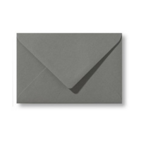 Envelop Donkergrijs; gekleurde envelop