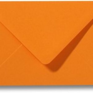 Envelop Feloranje; gekleurde envelop